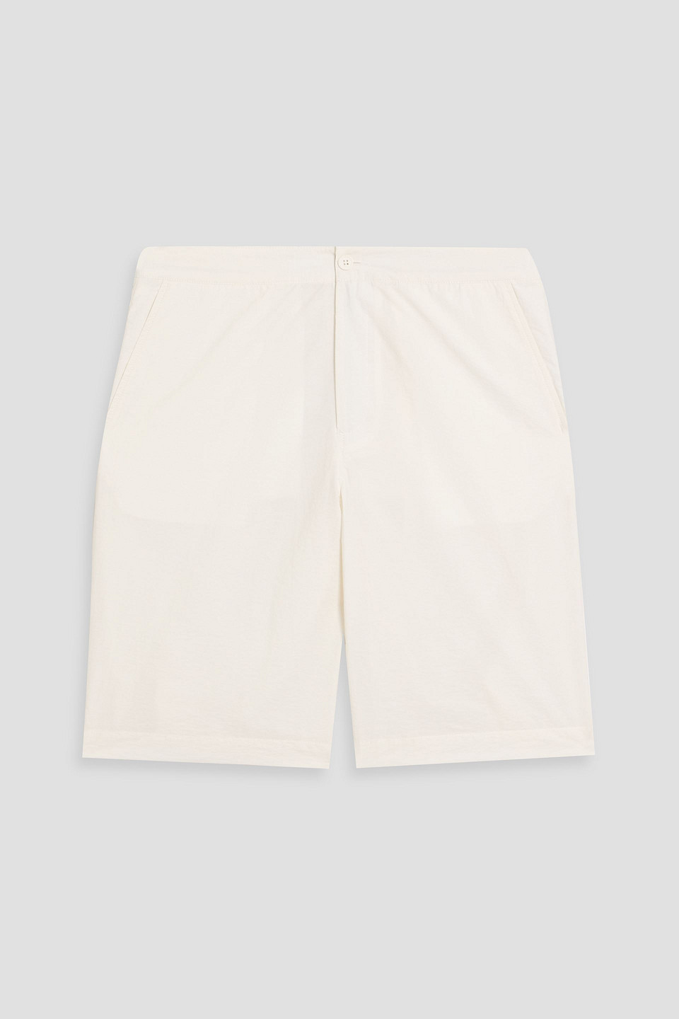 Orlebar Brown Wetherlam Cotton-blend Poplin Shorts In White