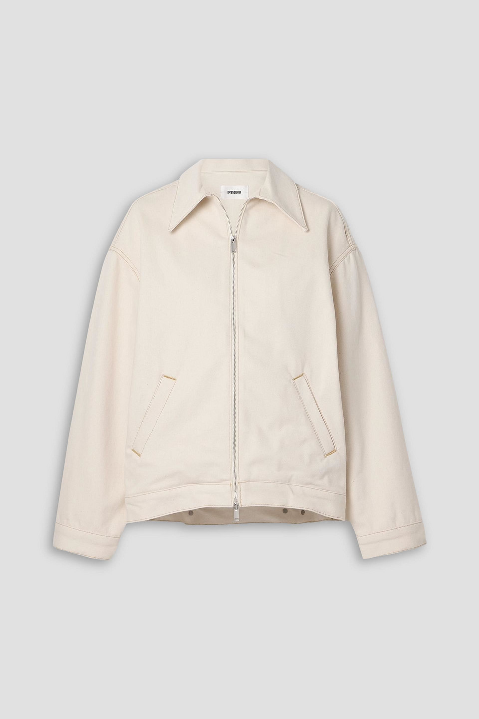 Interior The Ty Denim Jacket In Pink