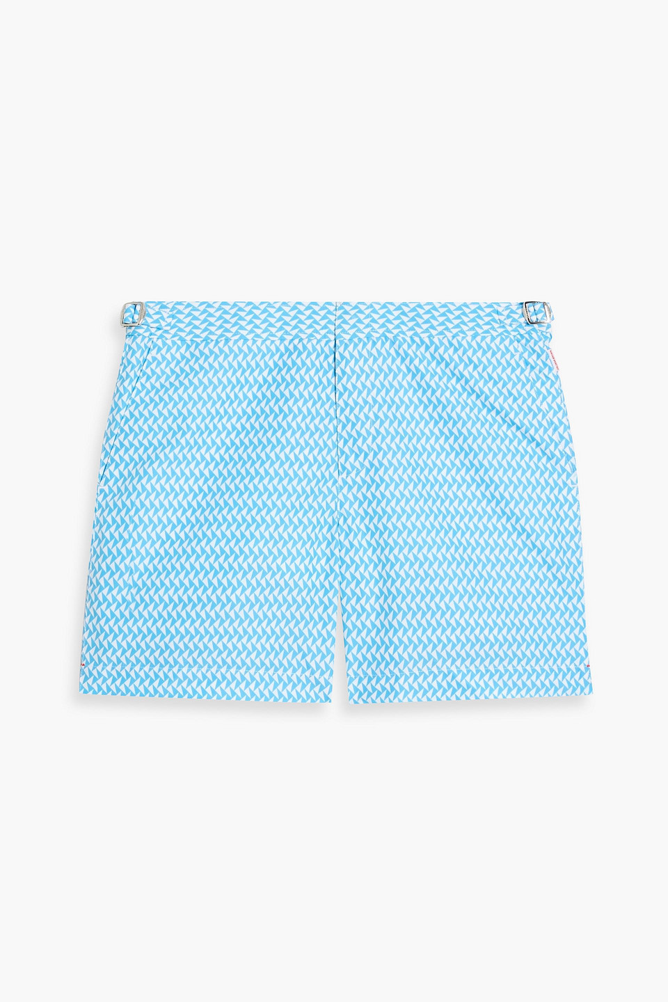 Bulldog mid-length printed swim shorts