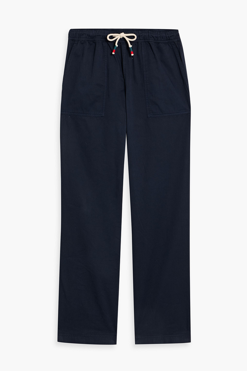 Orlebar Brown Telford Cotton-twill Drawstring Pants In Blue