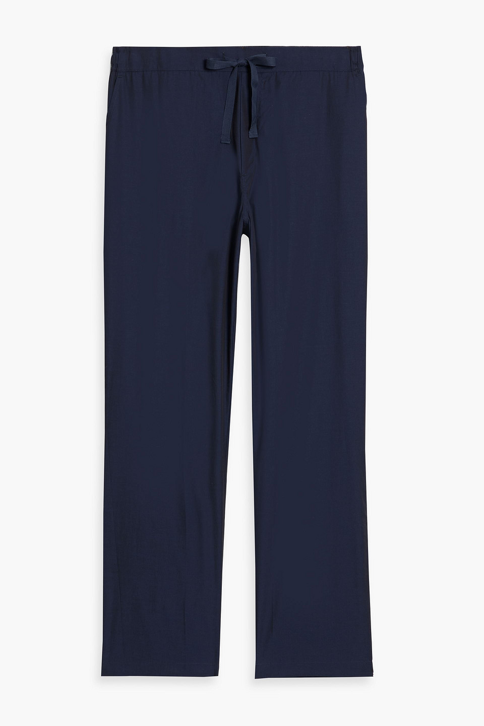 Orlebar Brown Alfred Cotton-poplin Drawstring Pants In Blue