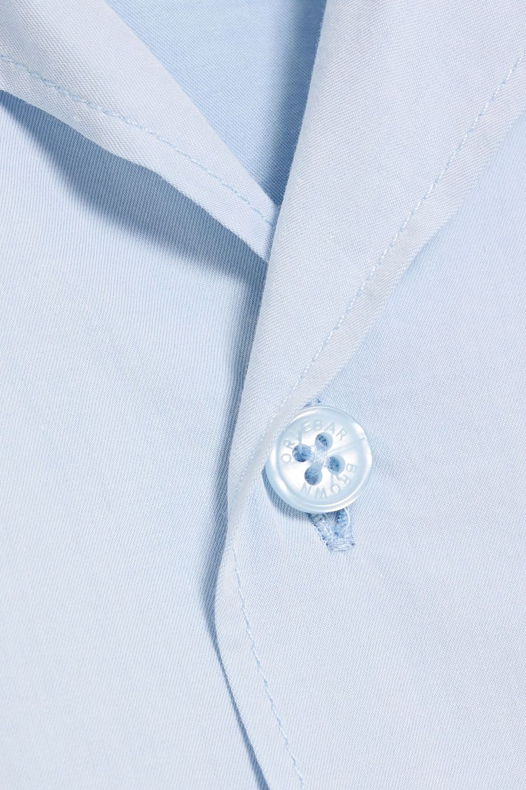 ORLEBAR BROWN Travis cotton and Lyocell-blend poplin shirt