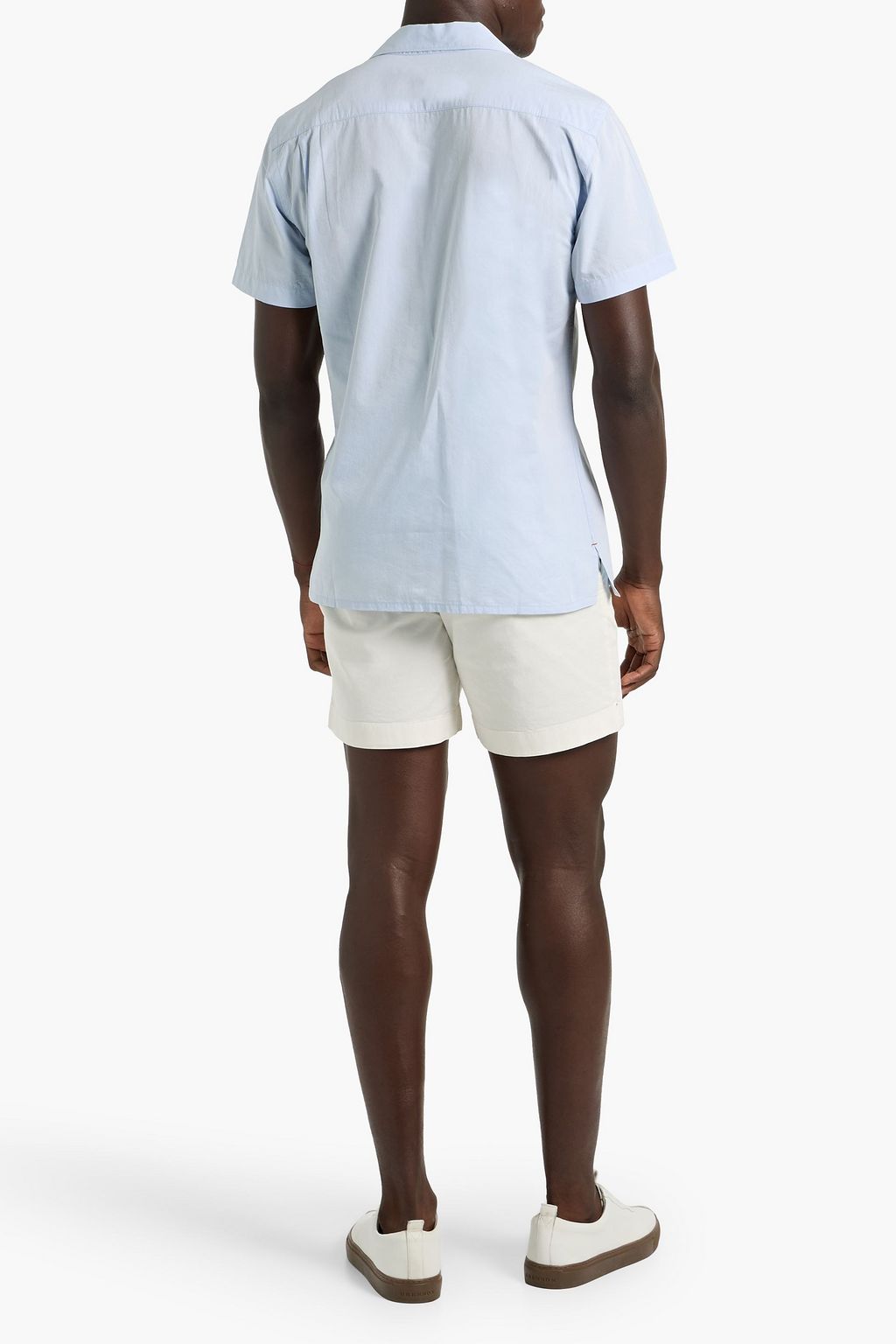 ORLEBAR BROWN Travis cotton and Lyocell-blend poplin shirt