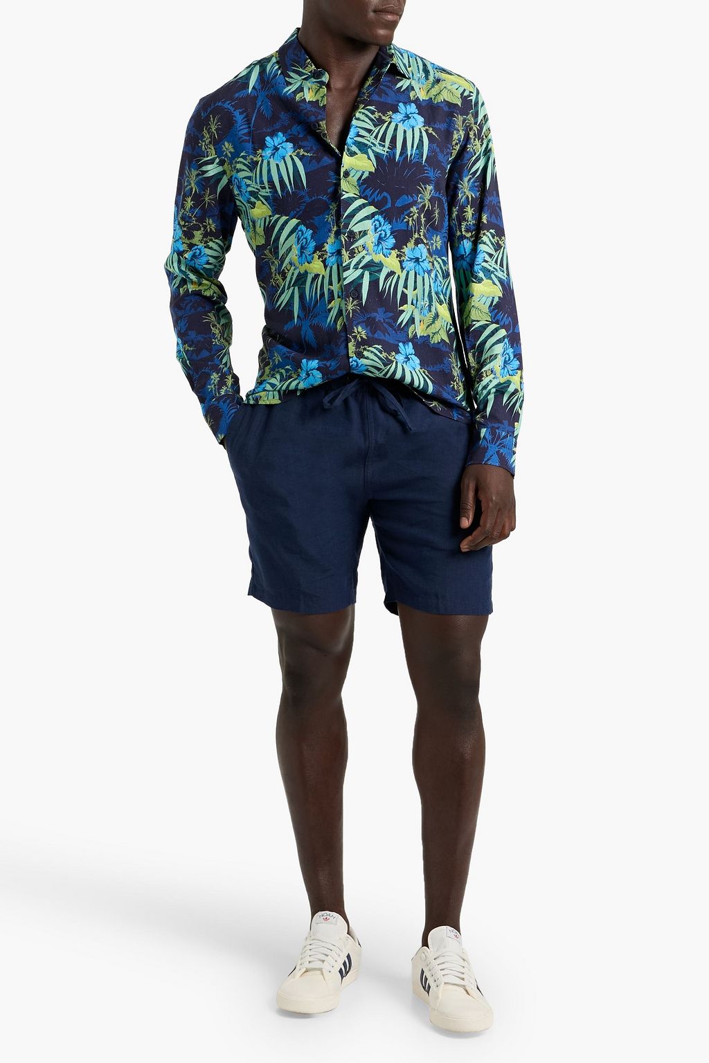ORLEBAR BROWN Giles floral-print woven shirt