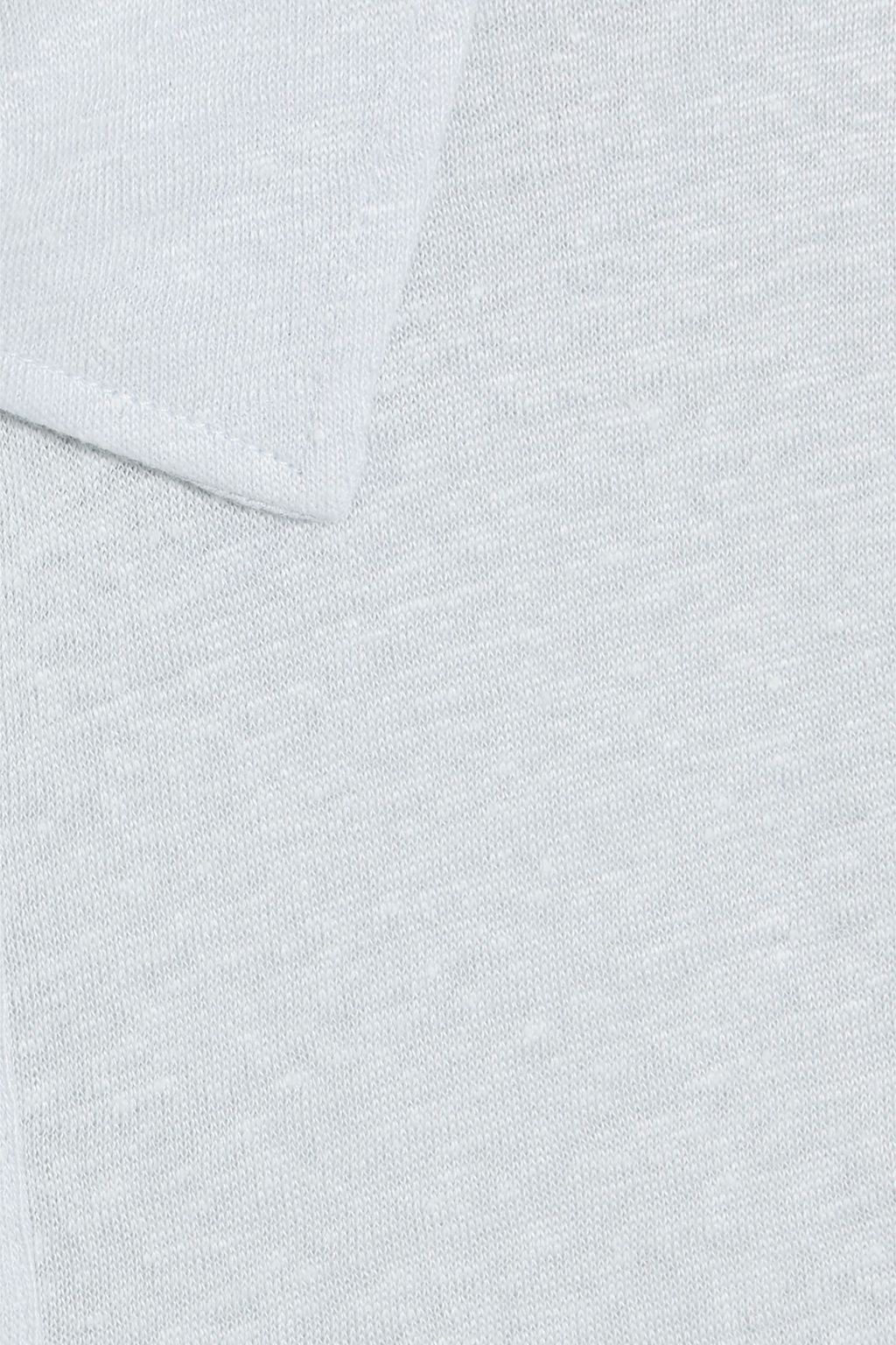 ORLEBAR BROWN Sebastian linen-jersey polo shirt