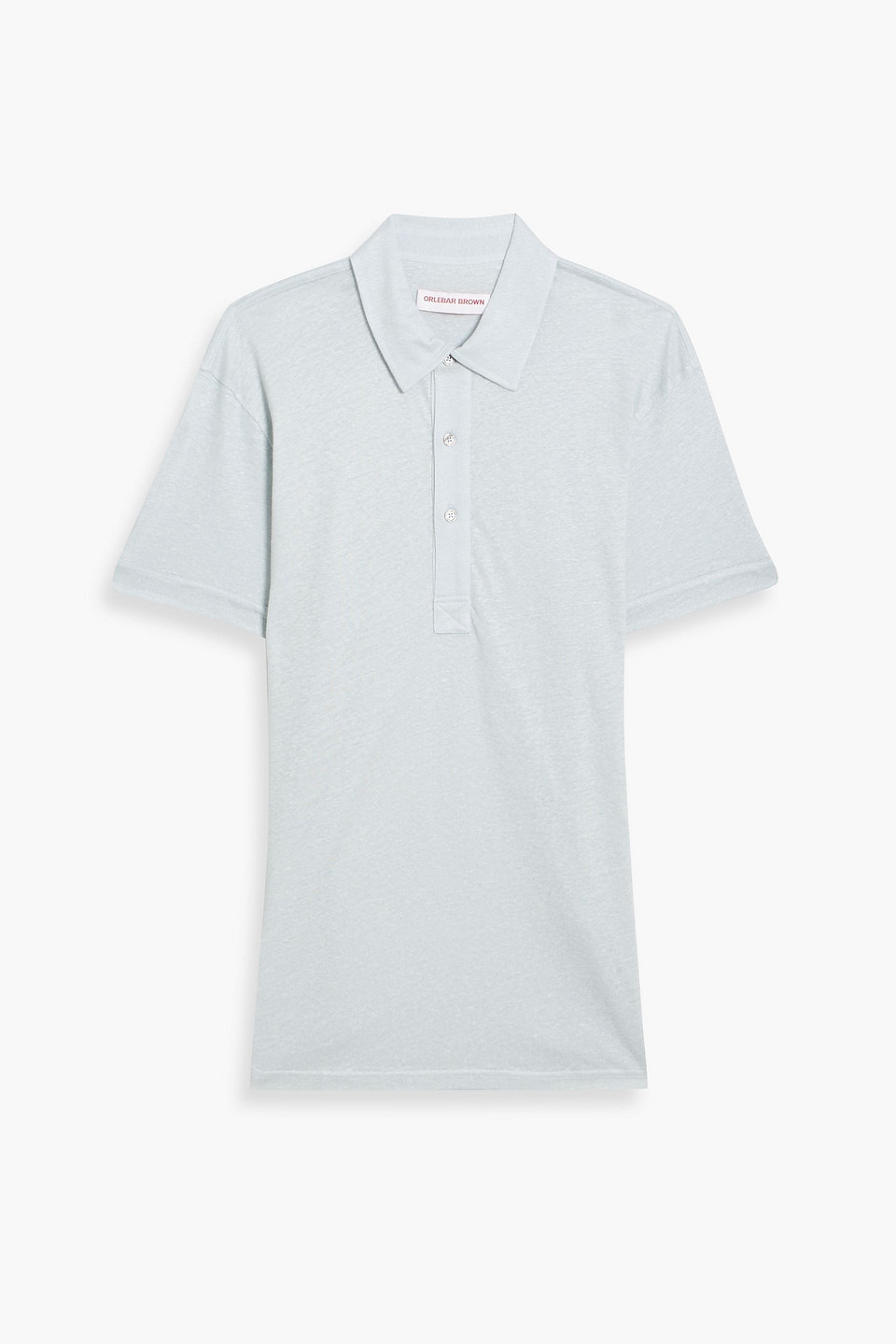 Sebastian linen-jersey polo shirt