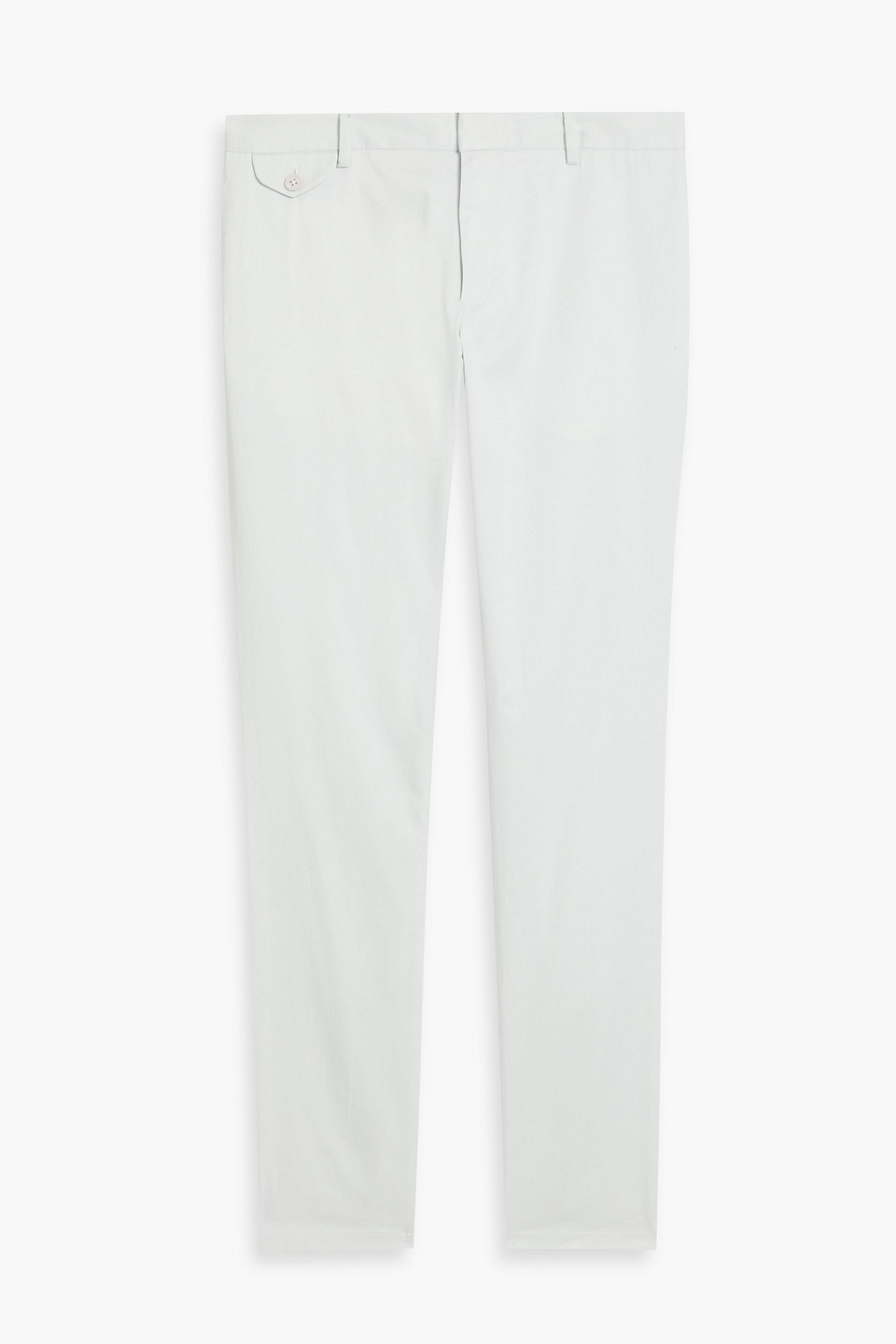 Orlebar Brown Myers Tapered Cotton-blend Twill Pants In Blue