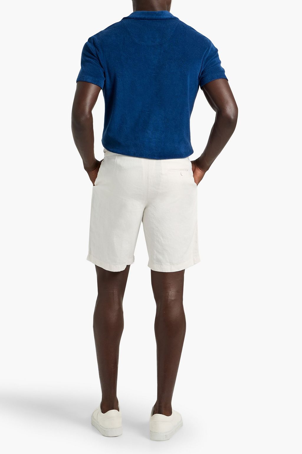 ORLEBAR BROWN Cotton-terry polo shirt
