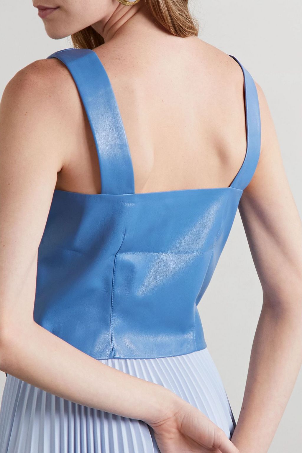 NANUSHKA Petra draped OKOBOR top