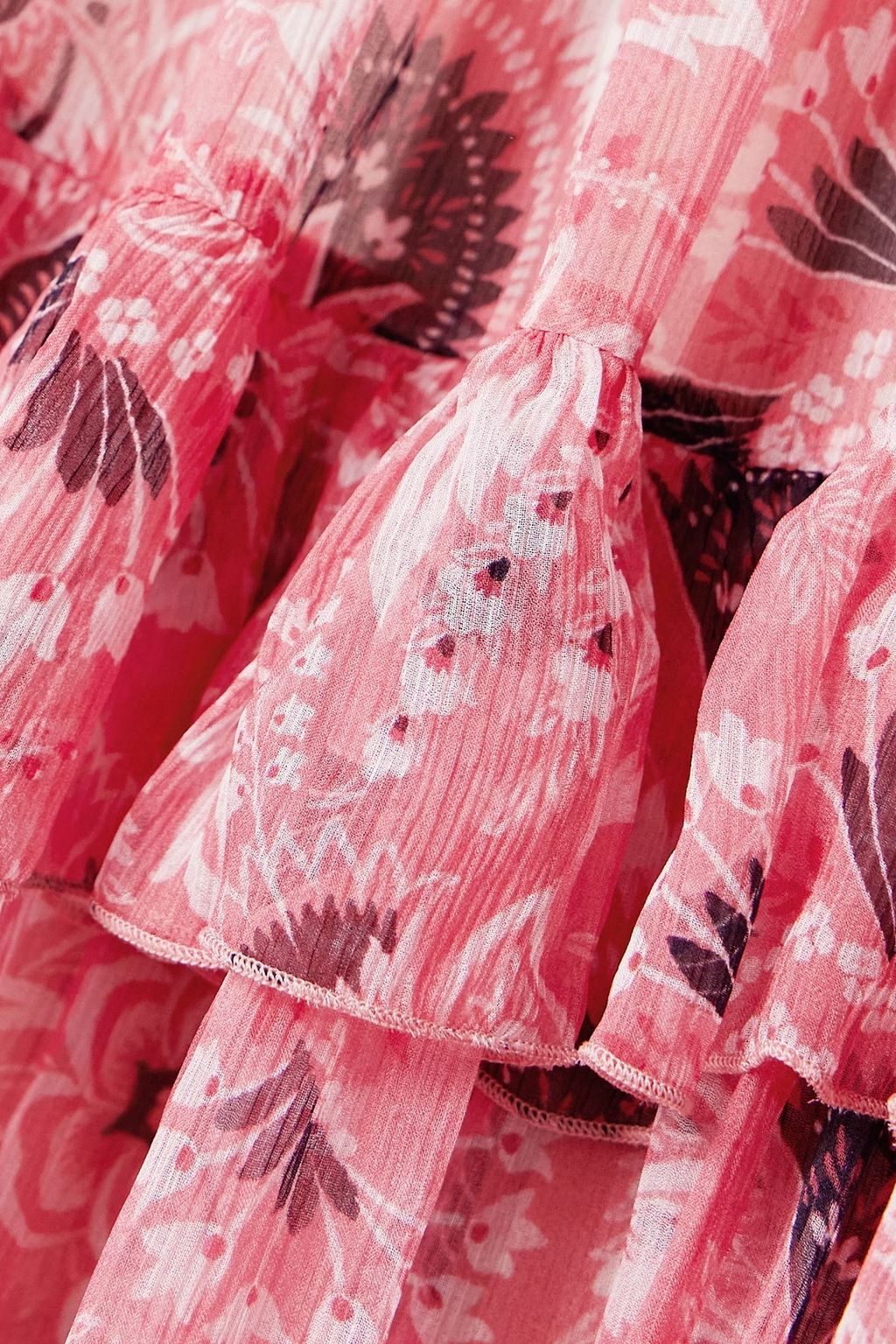 ETRO Ruffled paisley-print silk-crepon maxi dress