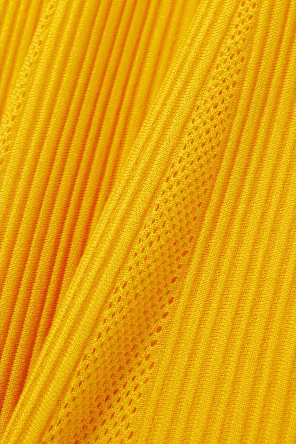 GABRIELA HEARST Eula ribbed and pointelle-knit wool maxi skirt