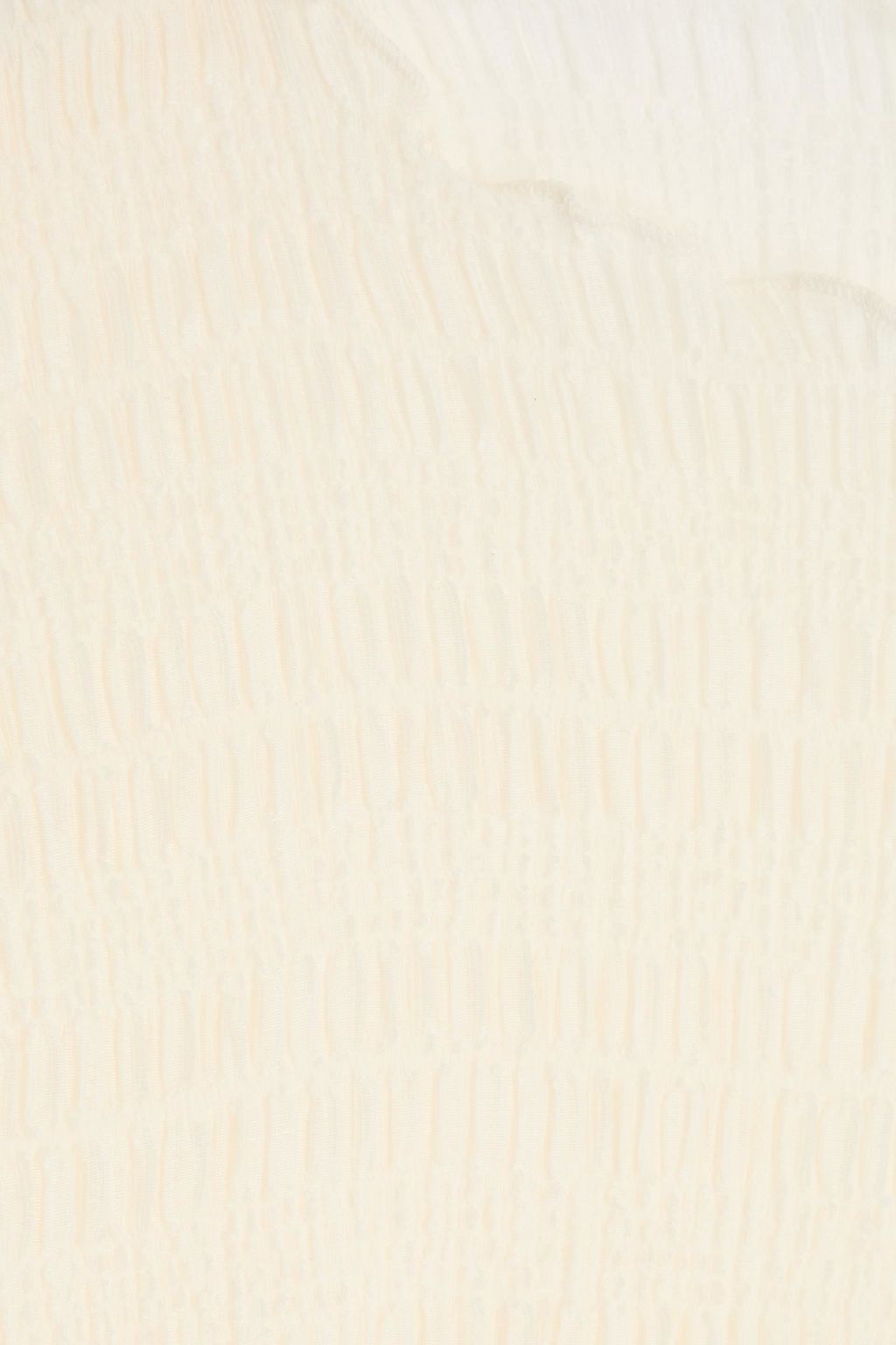 VINCE. Shirred stretch-knit top