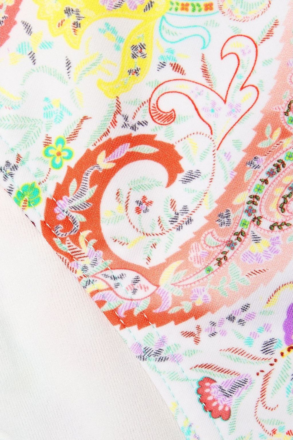 ETRO Dreams paisley-print triangle bikini