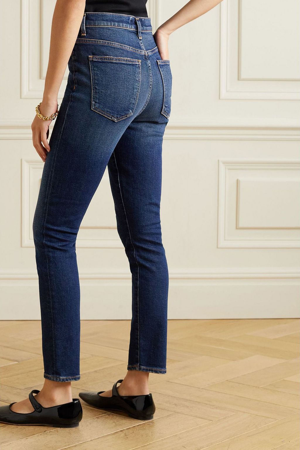 AGOLDE Hoch sitzende Skinny Jeans „Pinch Waist“