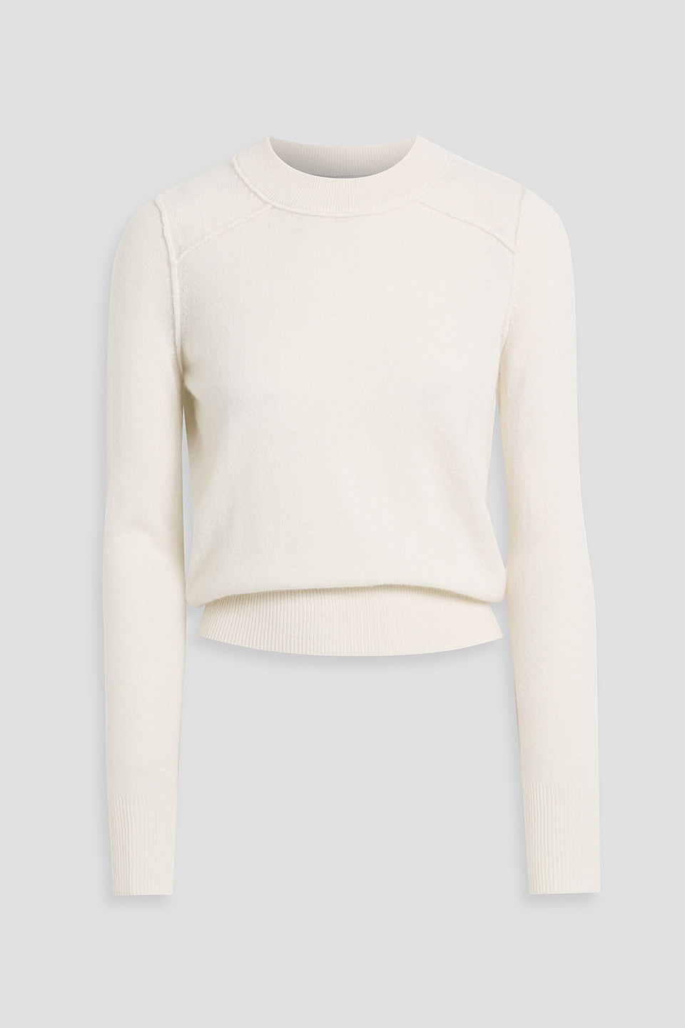 Autumn Cashmere Cashmere Sweater In White