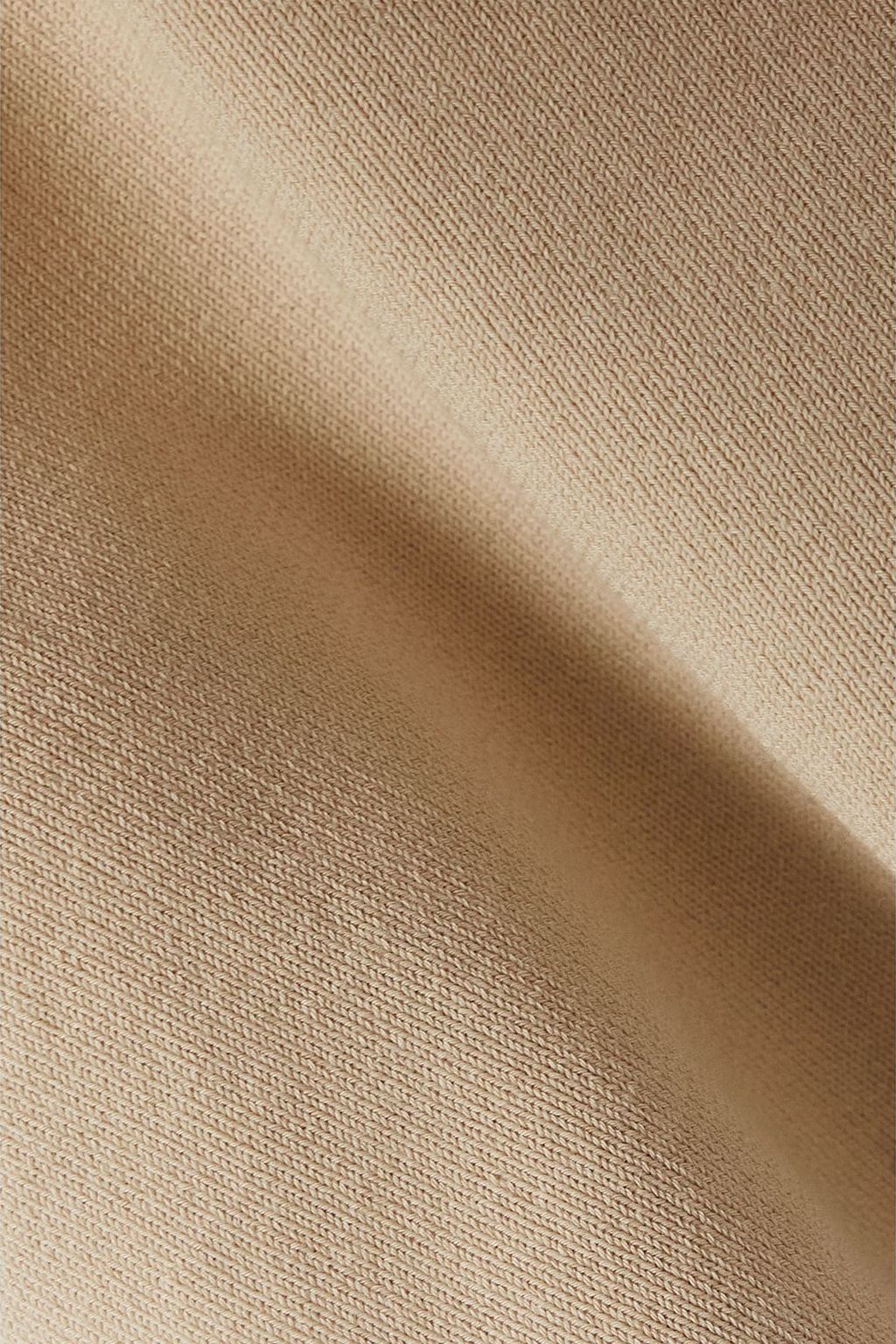 MAX MARA Avori verkürztes Bandeau-Oberteil aus einer Baumwollmischung mit Stretch-Anteil