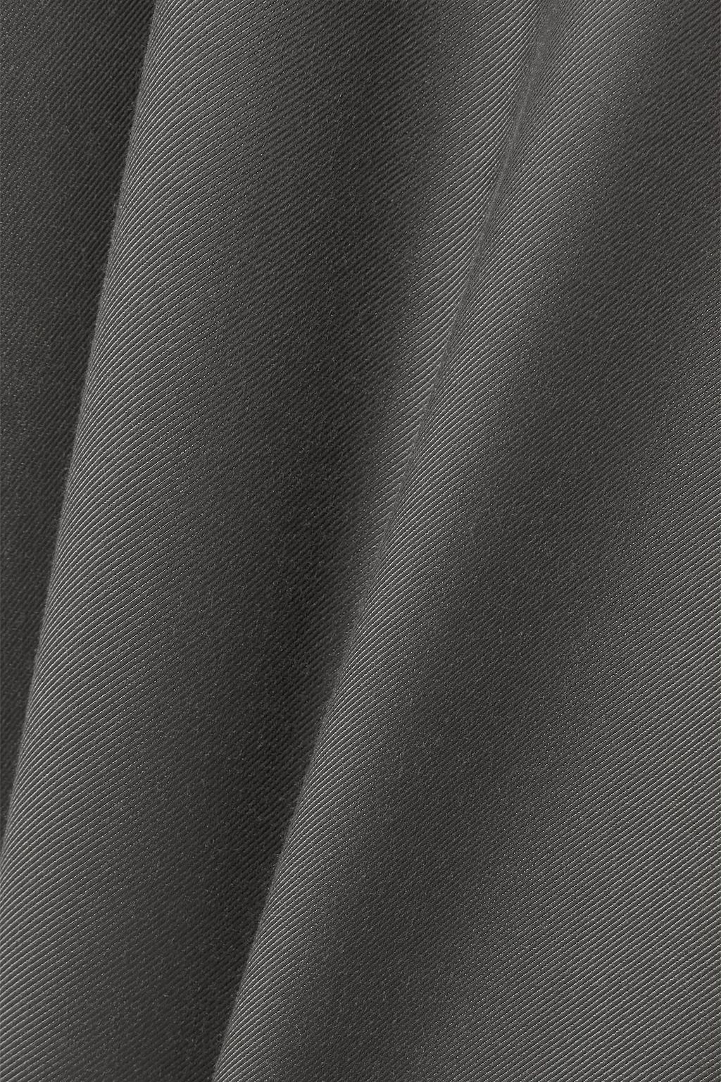 INTERIOR The Sybil twill halterneck maxi dress