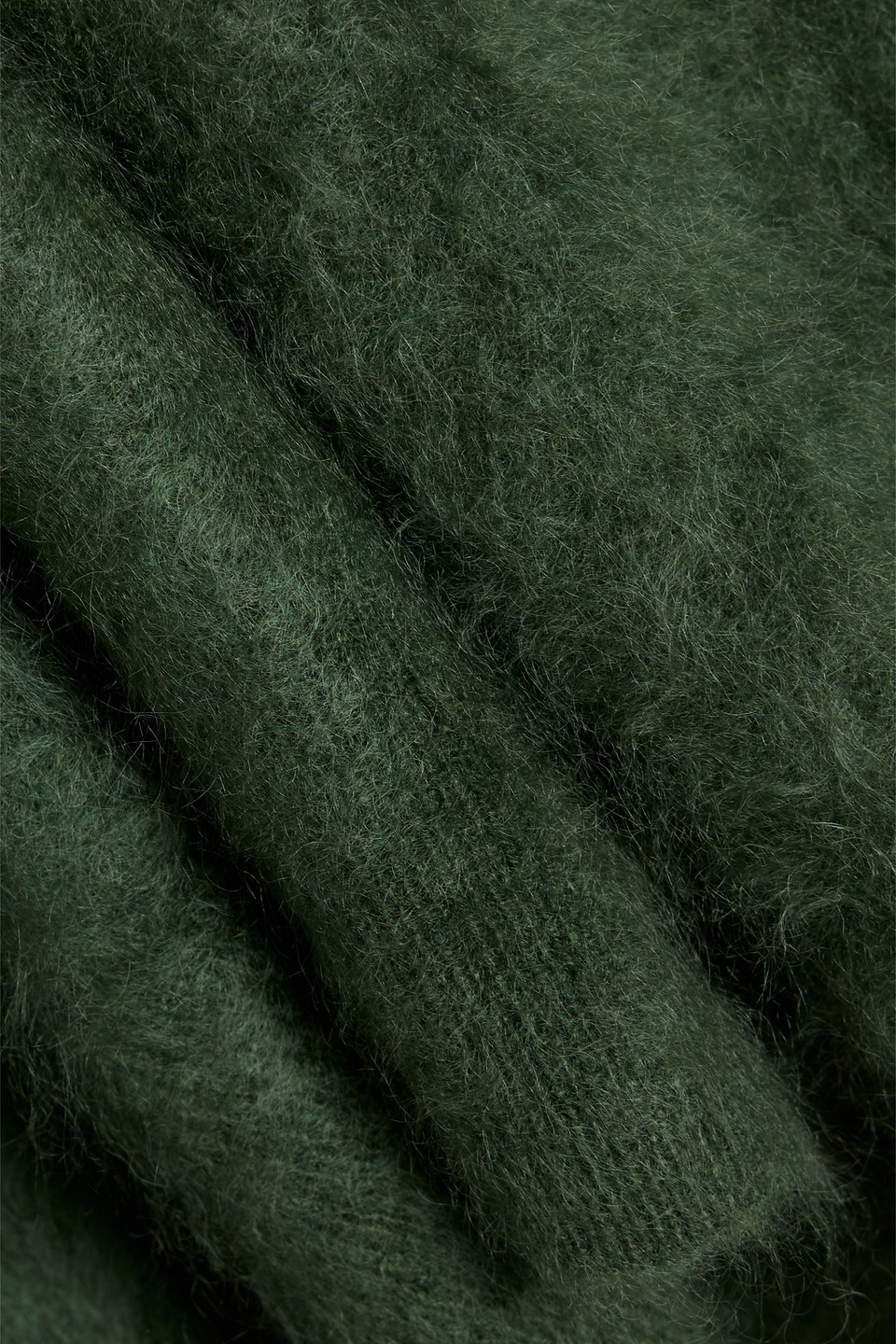Autumn Cashmere Brushed Cashmere Sweater In Green