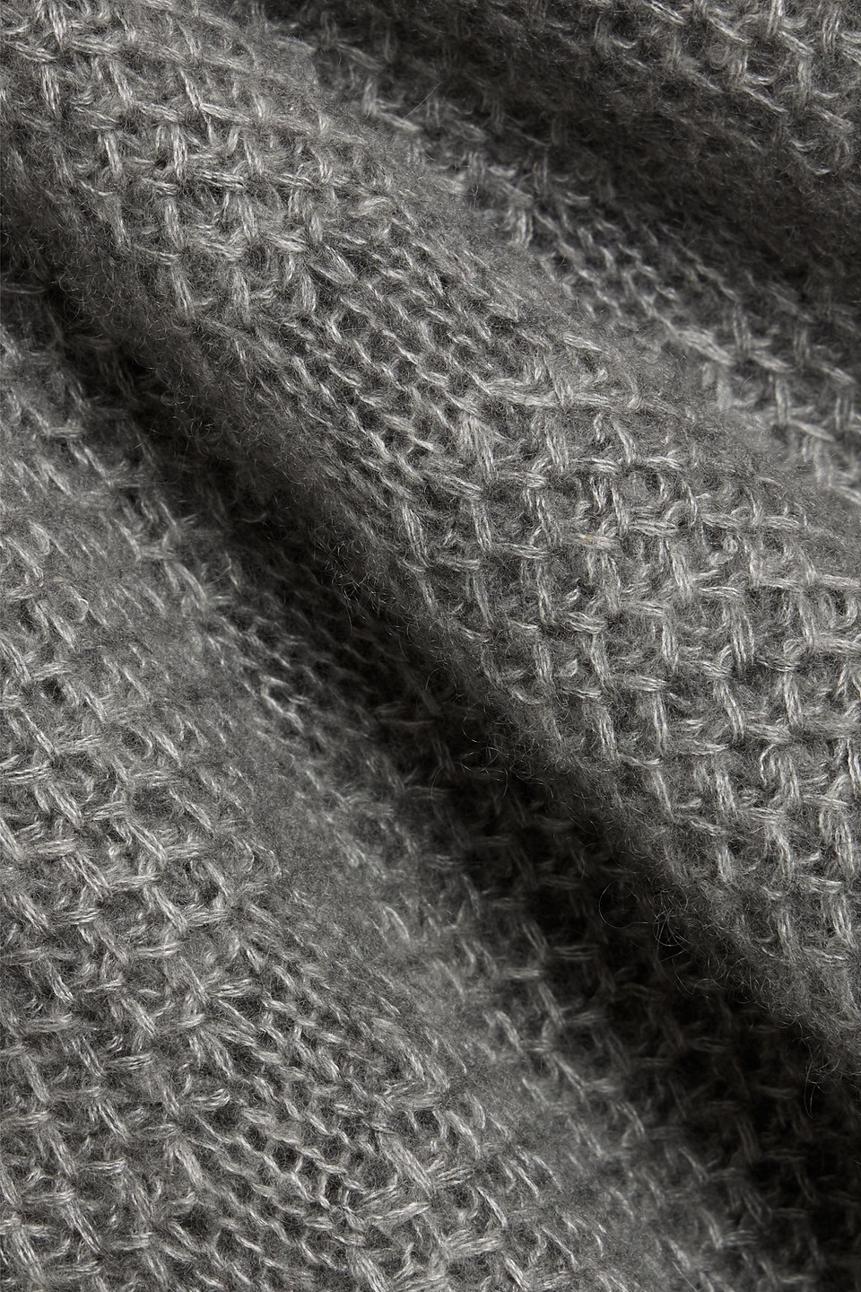 Autumn Cashmere Cashmere And Silk-blend Sweater In Gray