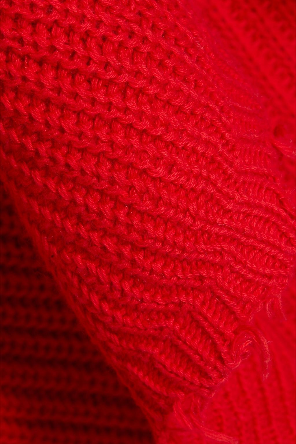 AUTUMN CASHMERE Distressed cotton sweater