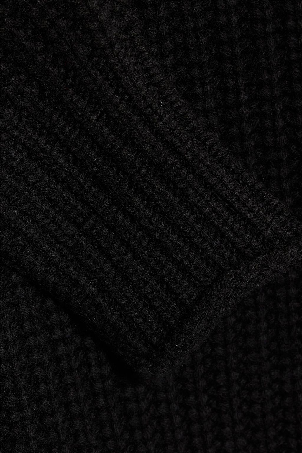 AUTUMN CASHMERE Ribbed-knit turtleneck sweater
