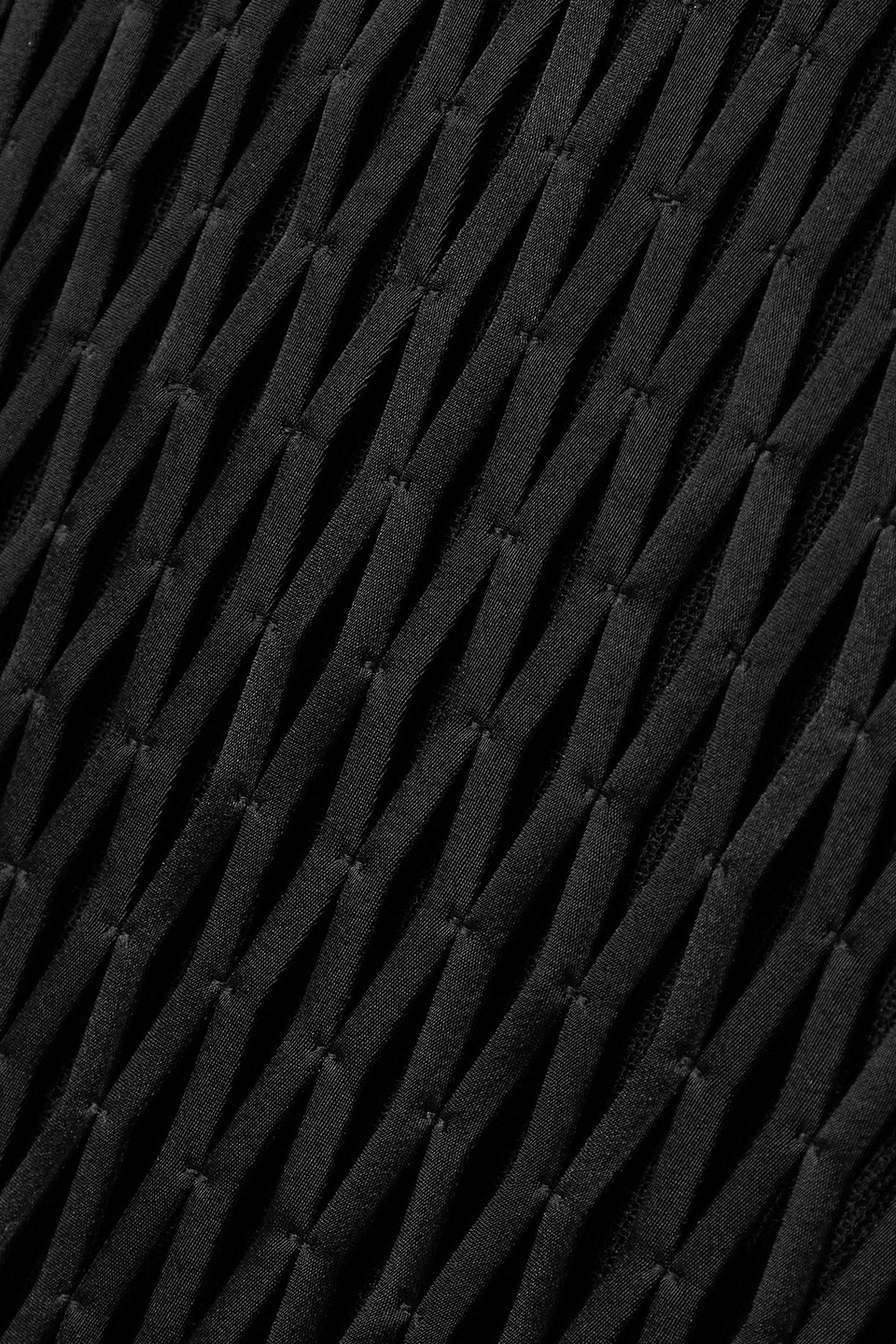 Proenza Schouler Tauba Fringed Macramé Maxi Dress In Black