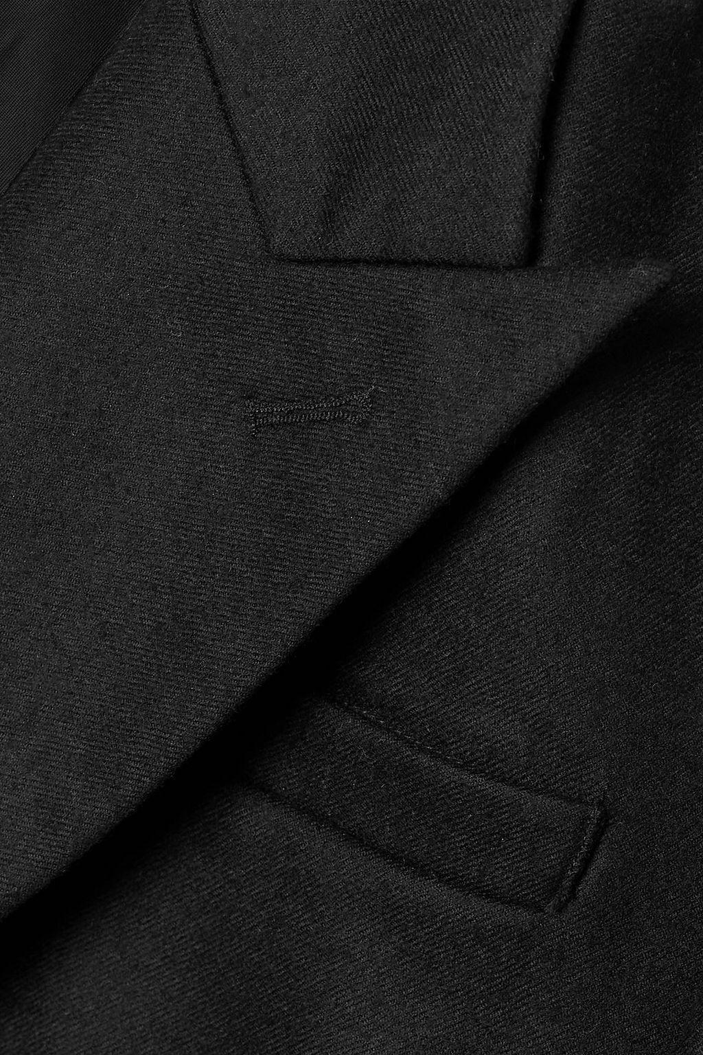 INTERIOR The Ren doppelreihiger Blazer aus Woll-Twill