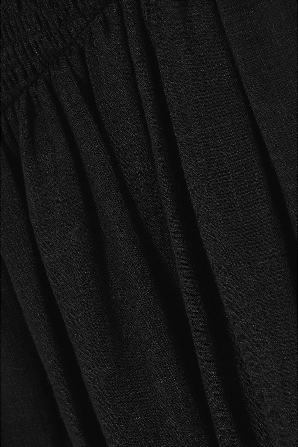 GABRIELA HEARST Maxwell shirred linen-gauze maxi skirt