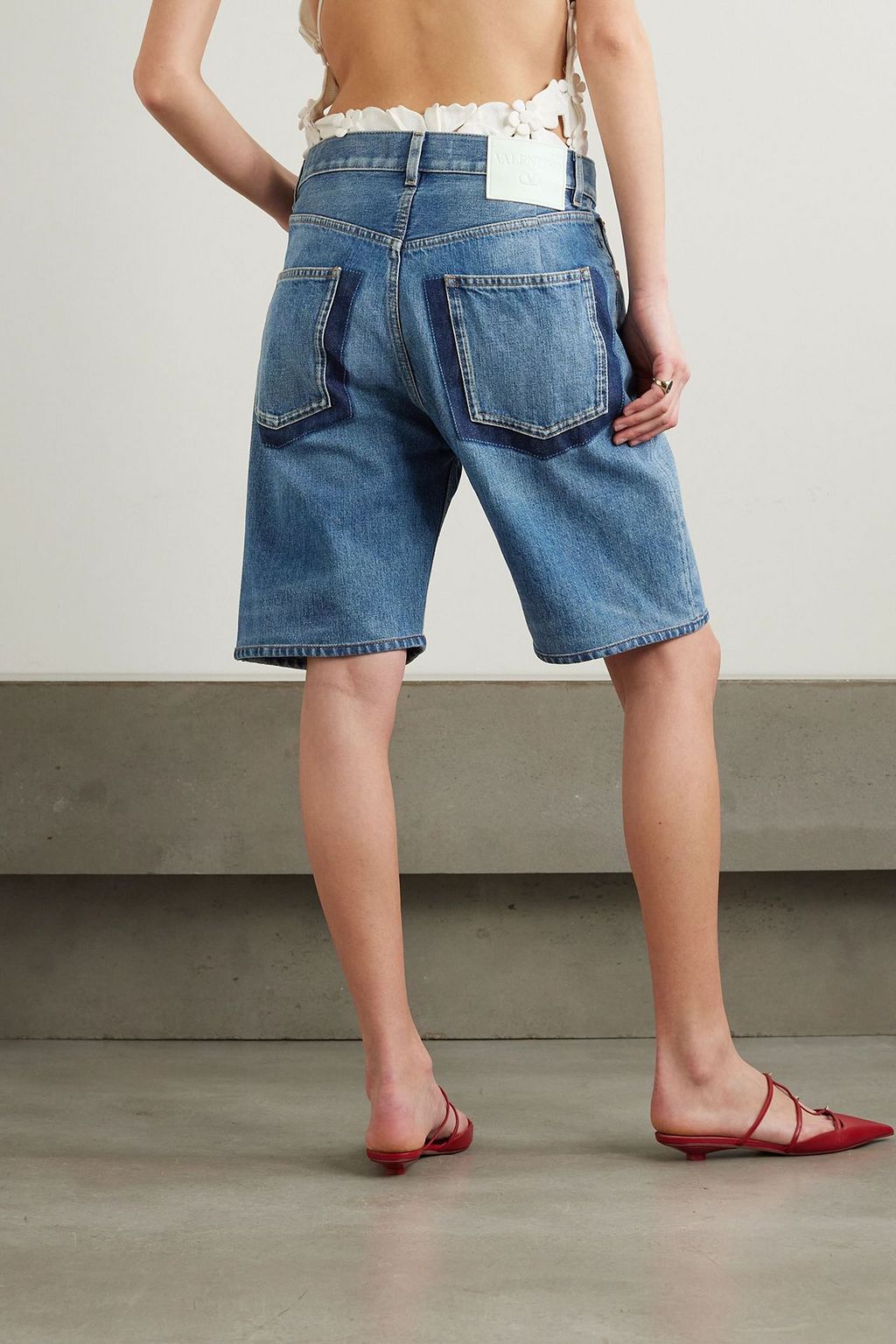 VALENTINO GARAVANI デニム ショートパンツ