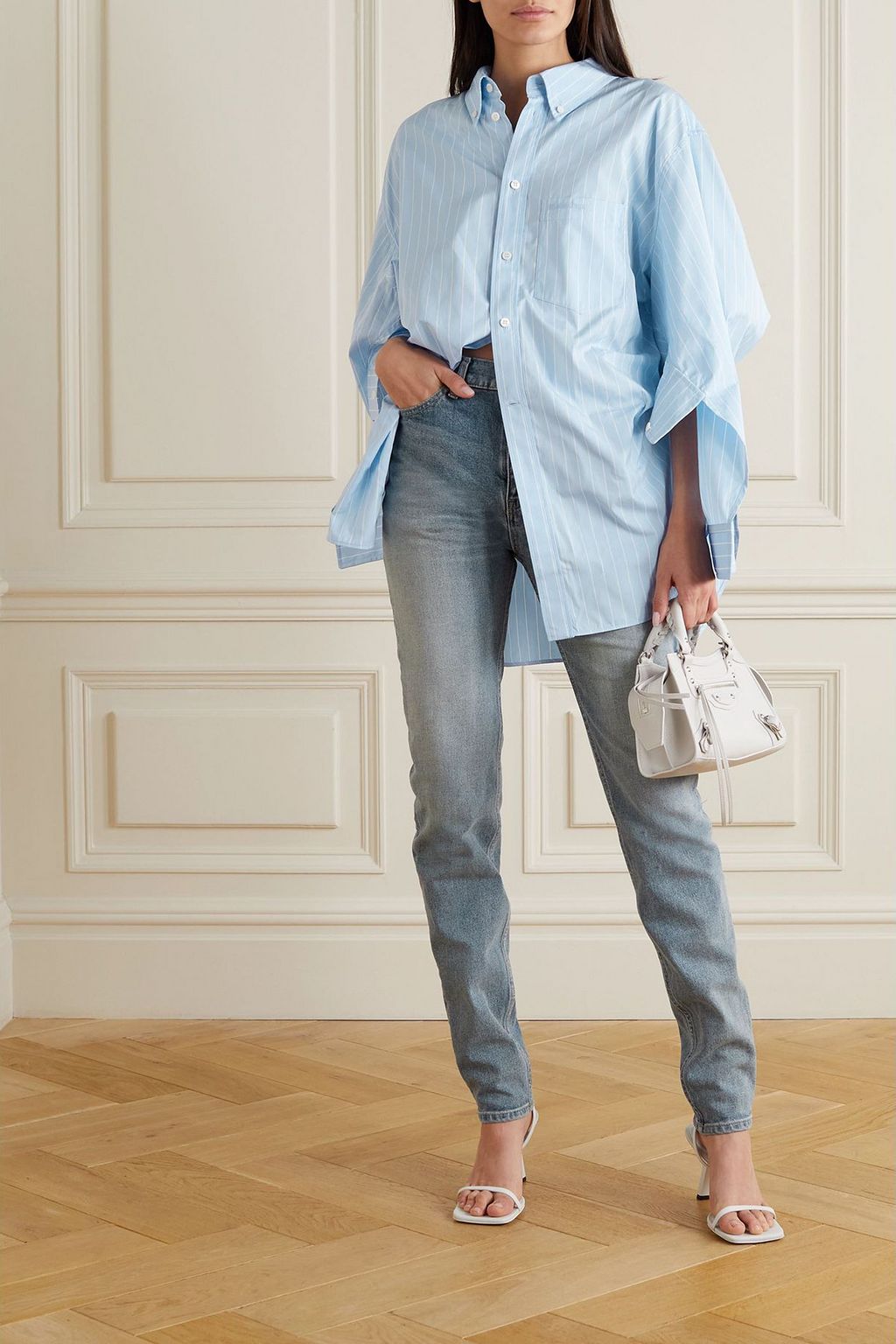 BALENCIAGA High-rise skinny jeans