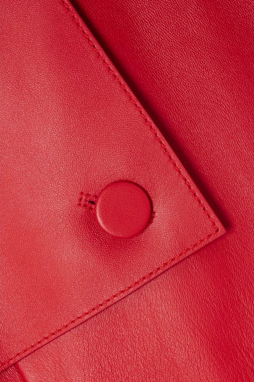 GABRIELA HEARST レザー ダブルブレスト トレンチコート