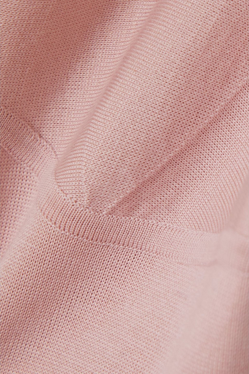 Gabriela Hearst Zayid Wool And Silk-blend Tank In Pink