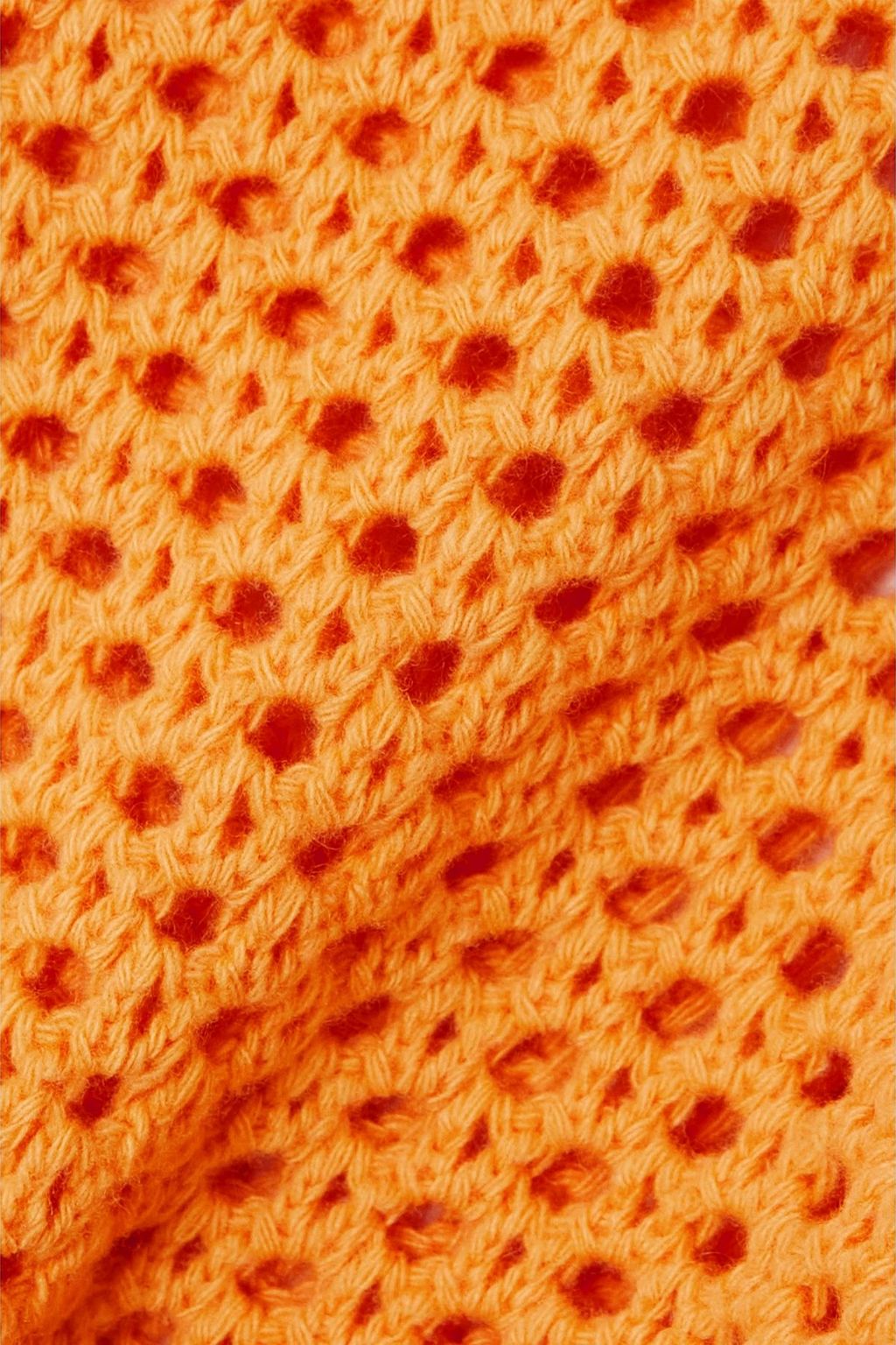 GABRIELA HEARST Bia crochet-knit wool cardigan
