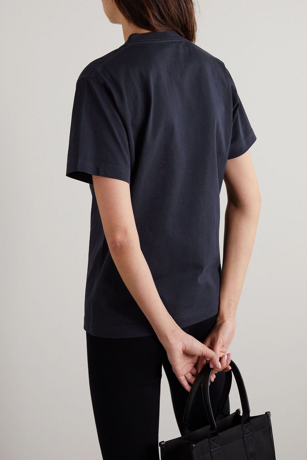 BALENCIAGA Printed cotton-jersey T-shirt