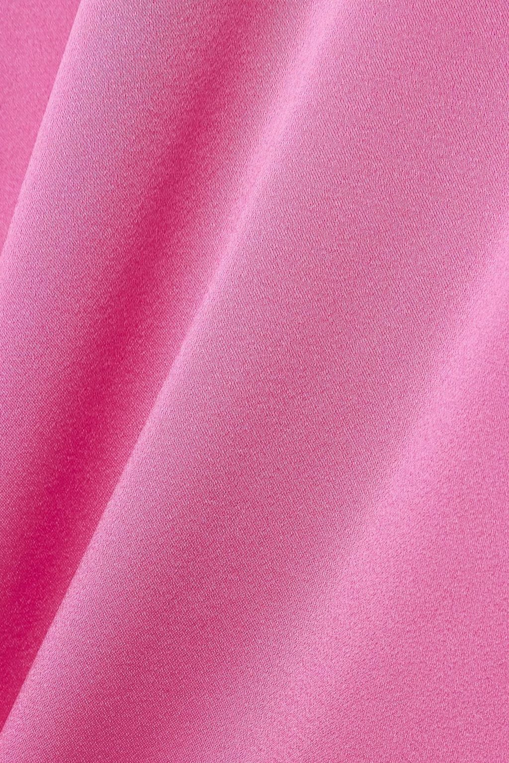 STELLA MCCARTNEY Drapiertes Midikleid aus Duchesse-Satin