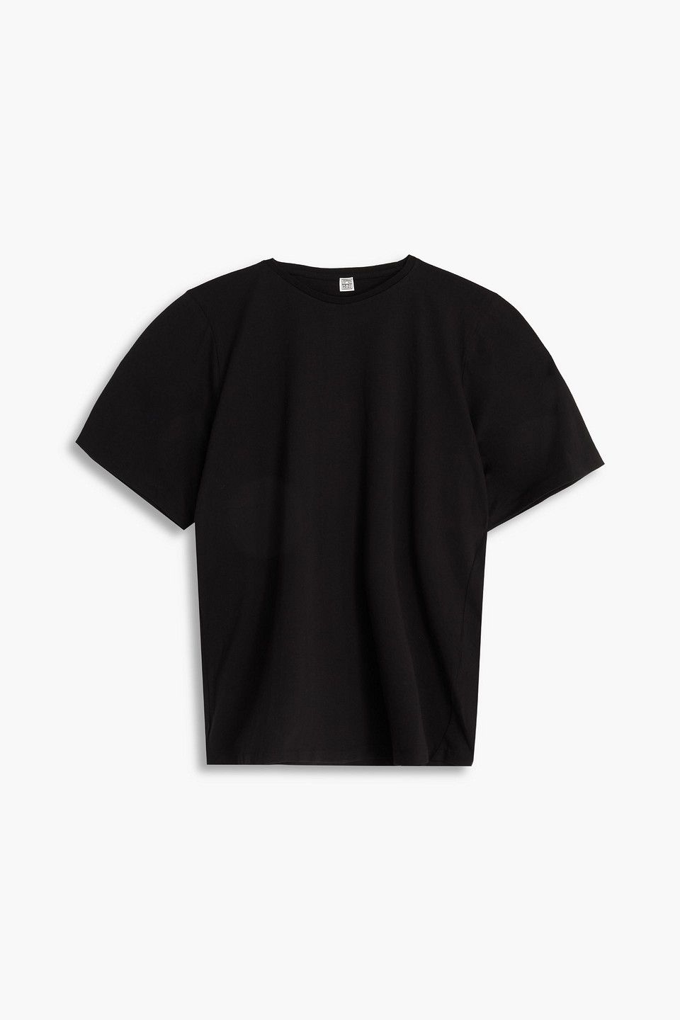 Totême Cotton-jersey T-shirt In Black
