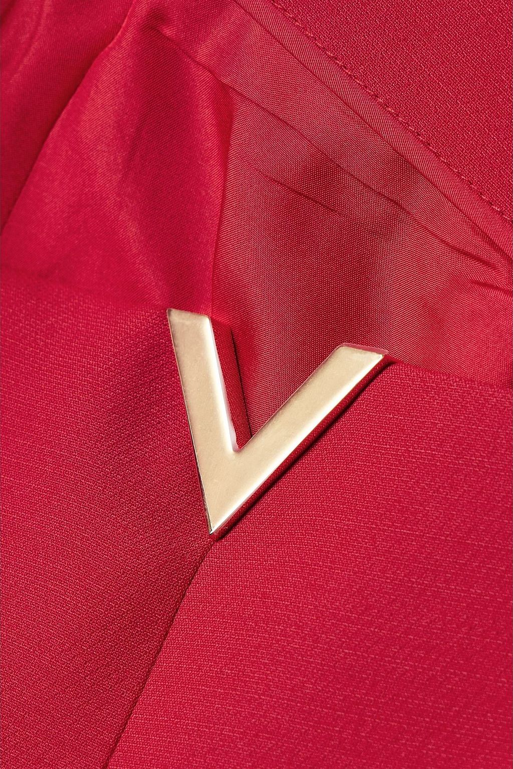 VALENTINO GARAVANI ウール＆シルク混クレープ ショートパンツ