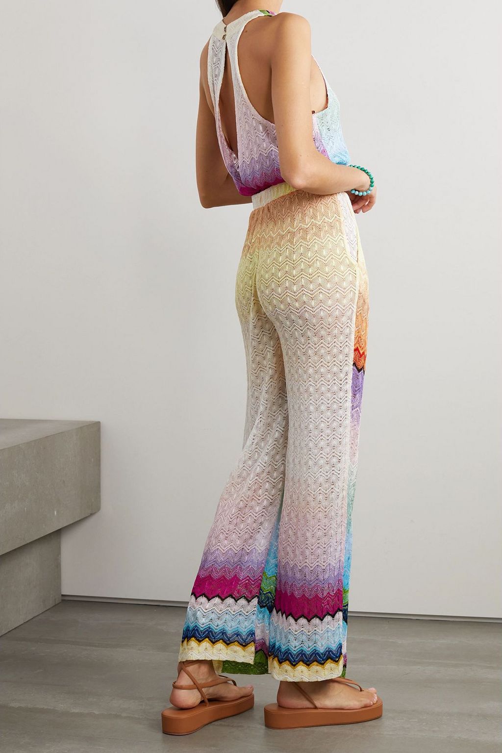 MISSONI Crochet-knit jumpsuit