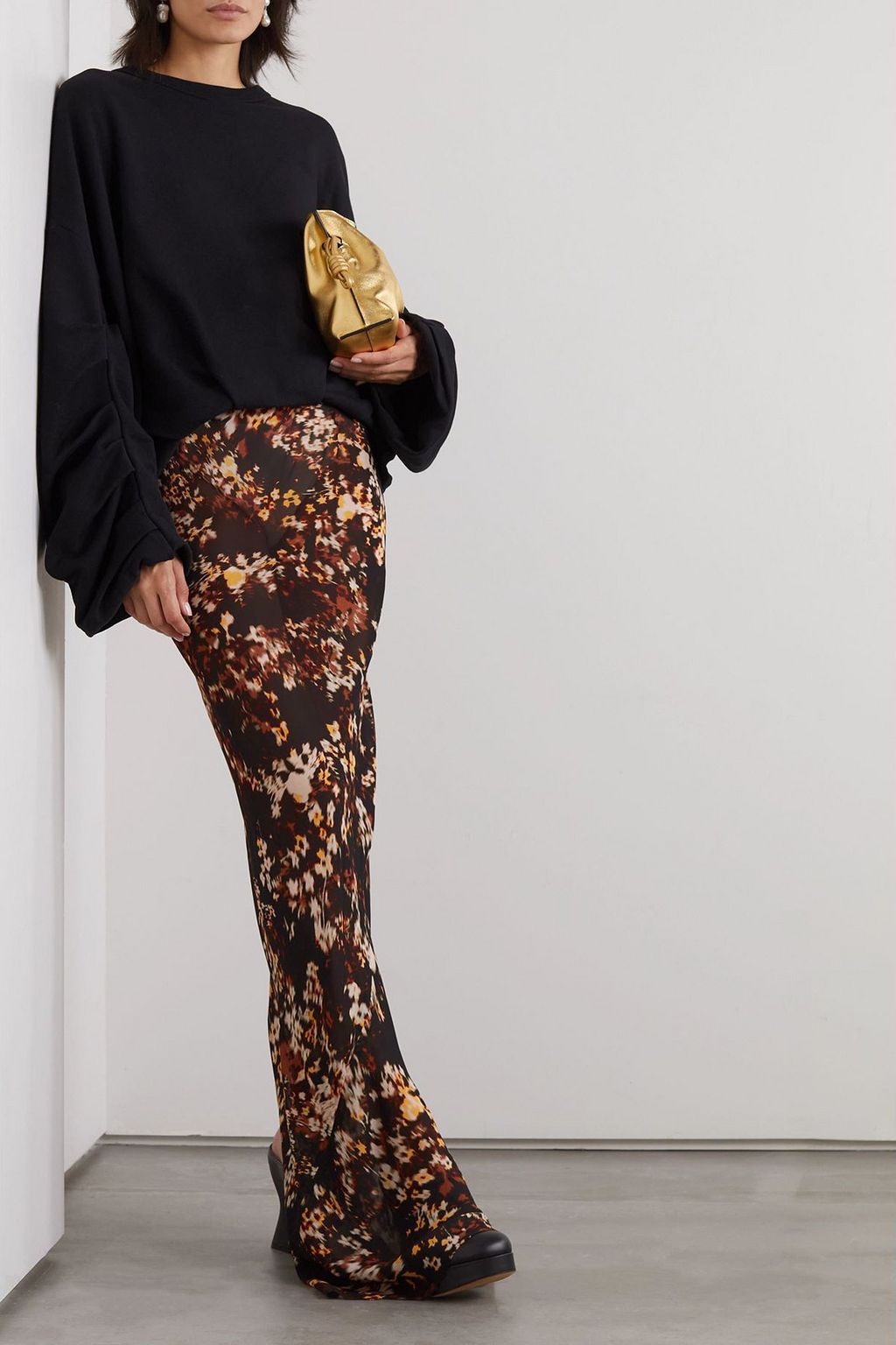 DRIES VAN NOTEN Cotton-jersey sweatshirt
