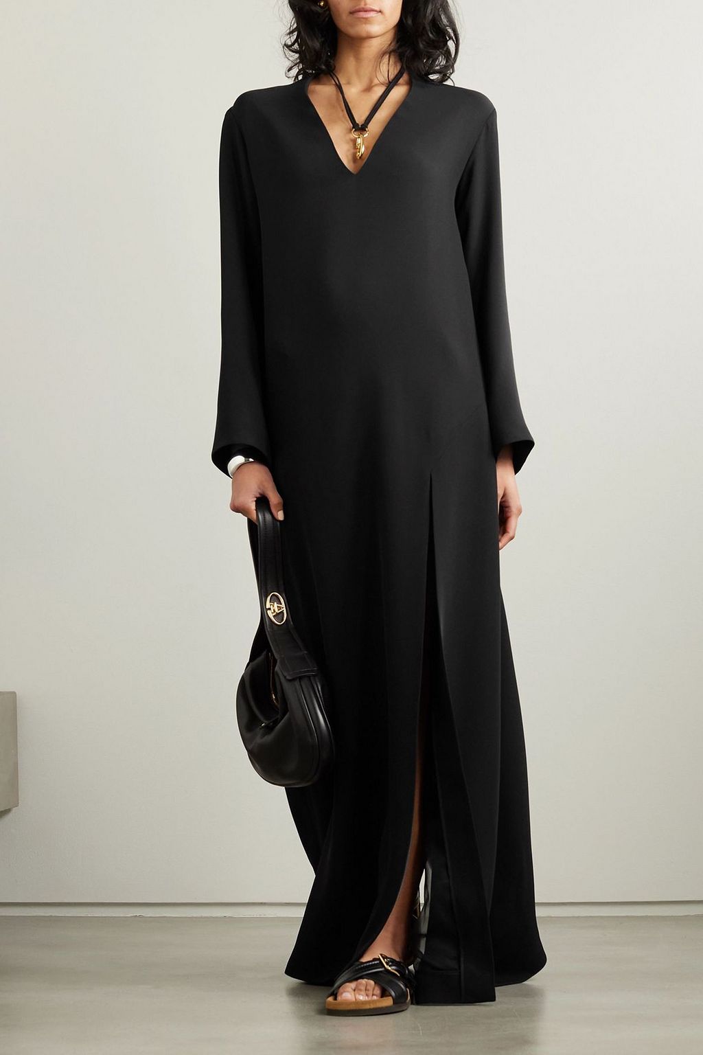 VALENTINO GARAVANI Silk-crepe gown
