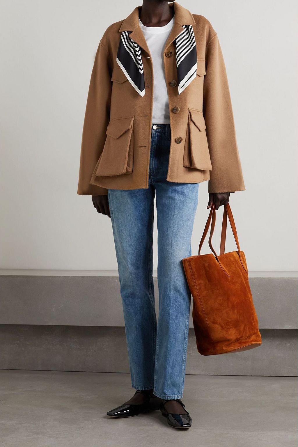 TOTEME Wool-felt jacket