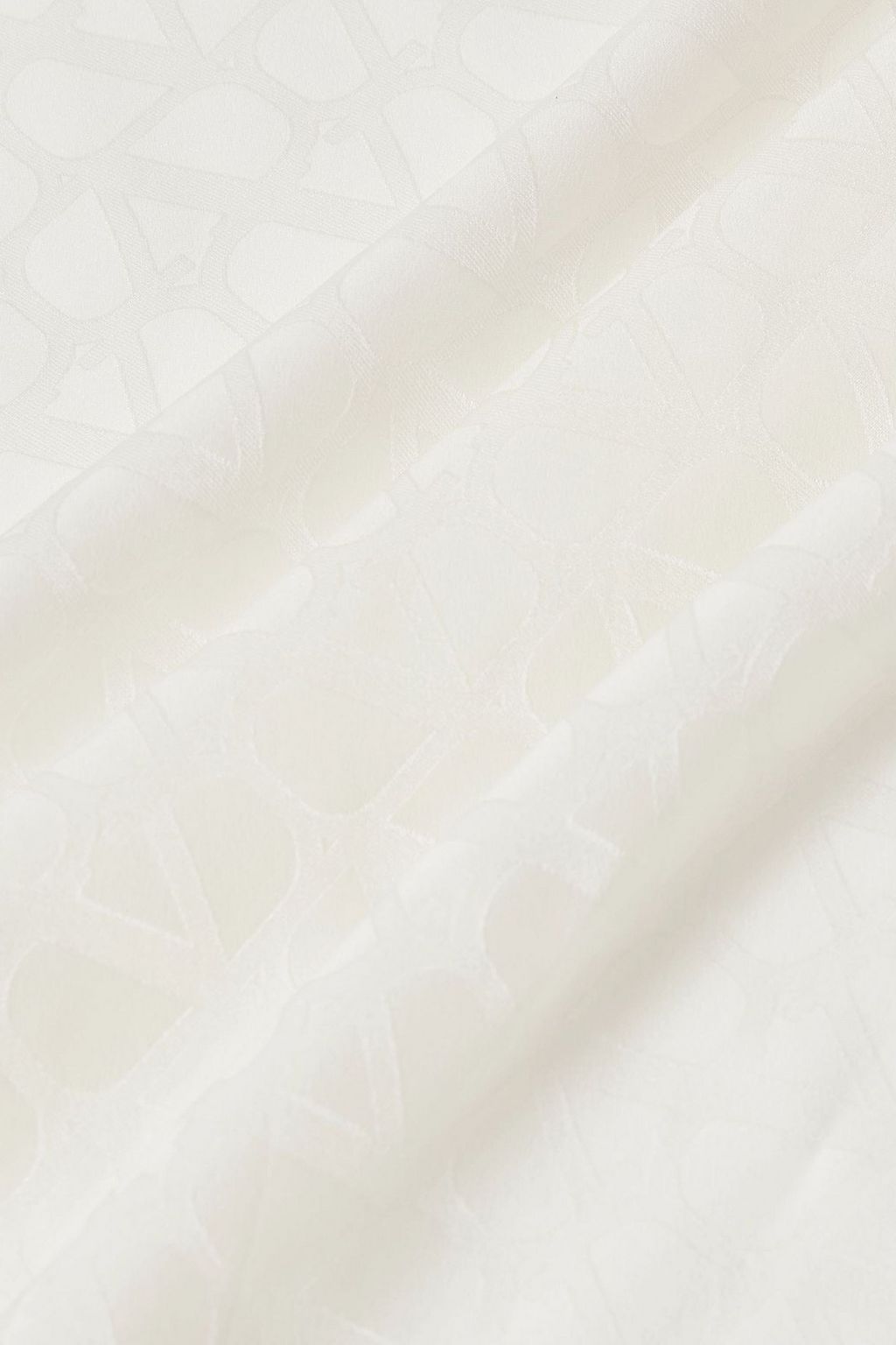 VALENTINO GARAVANI Silk-jacquard scarf