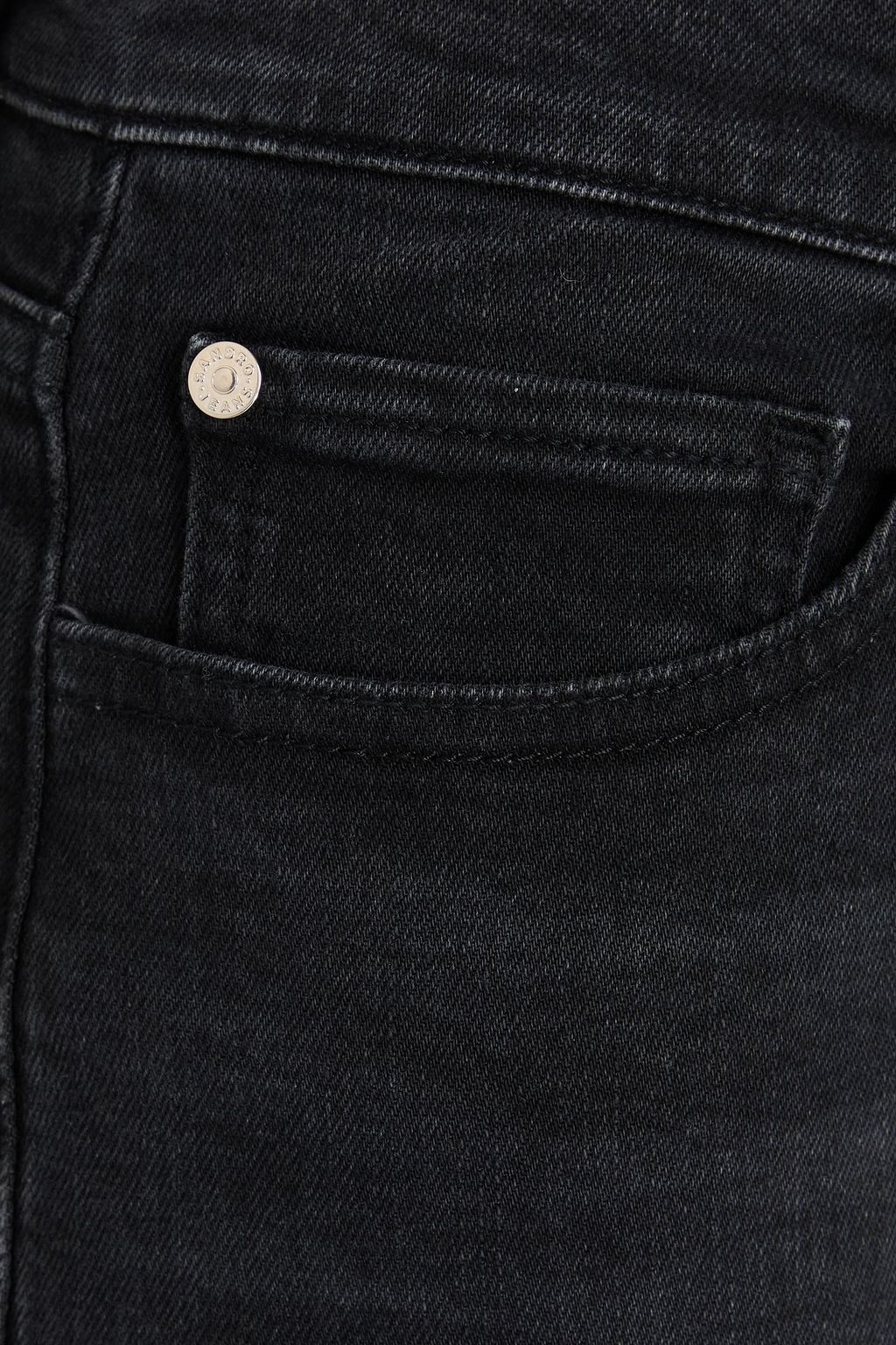 SANDRO High-rise straight-leg jeans
