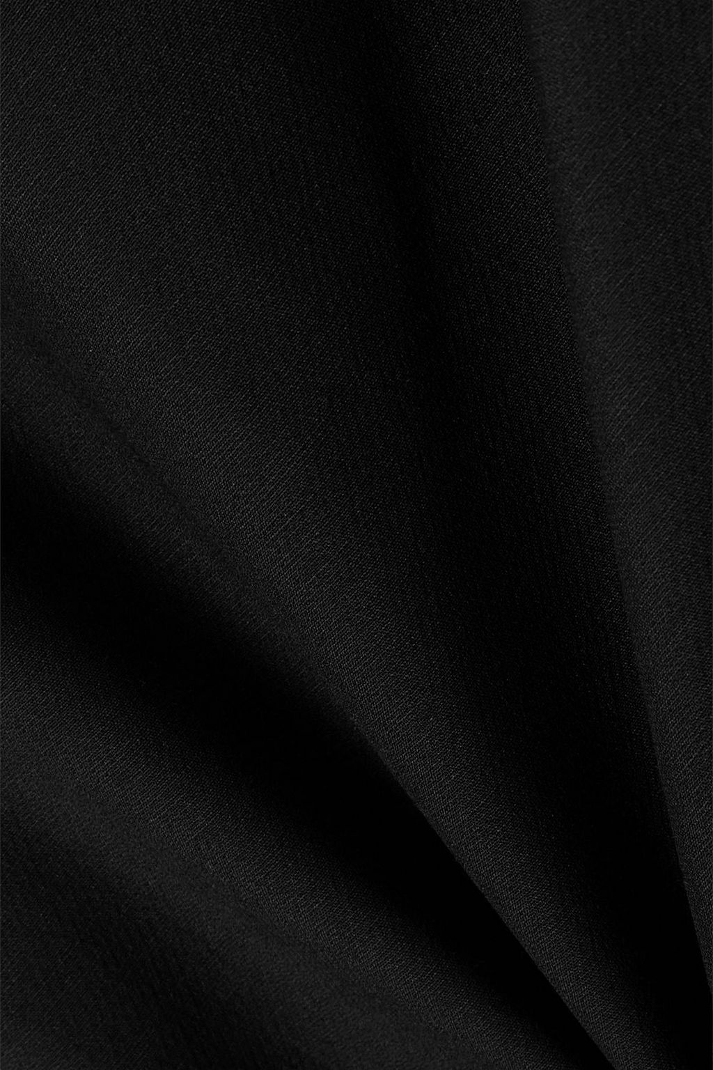 VALENTINO GARAVANI Wool and silk-blend halterneck mini dress