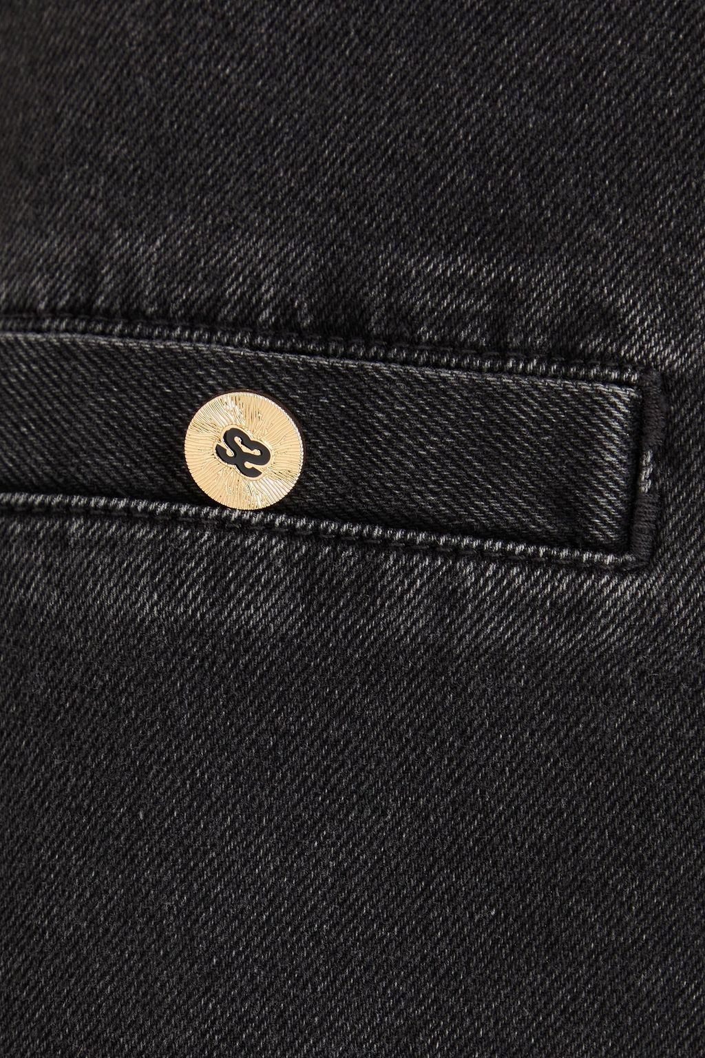 SANDRO High-rise wide-leg jeans