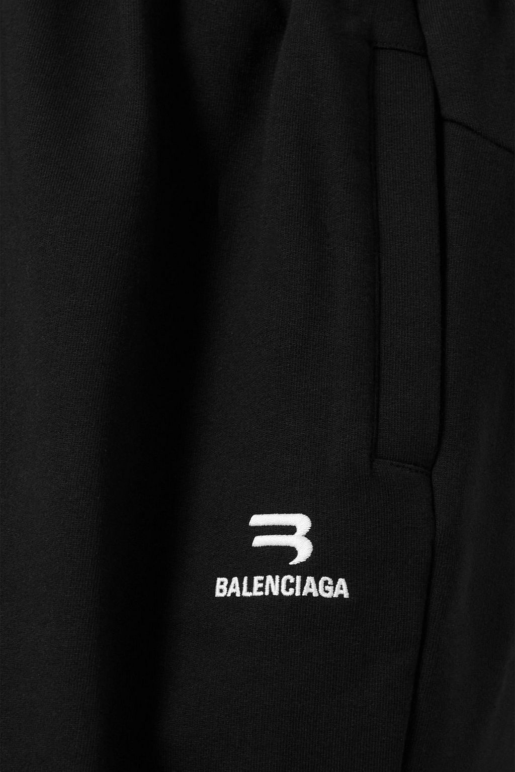 BALENCIAGA Jogginghose aus Baumwoll-Jersey mit Stickerei