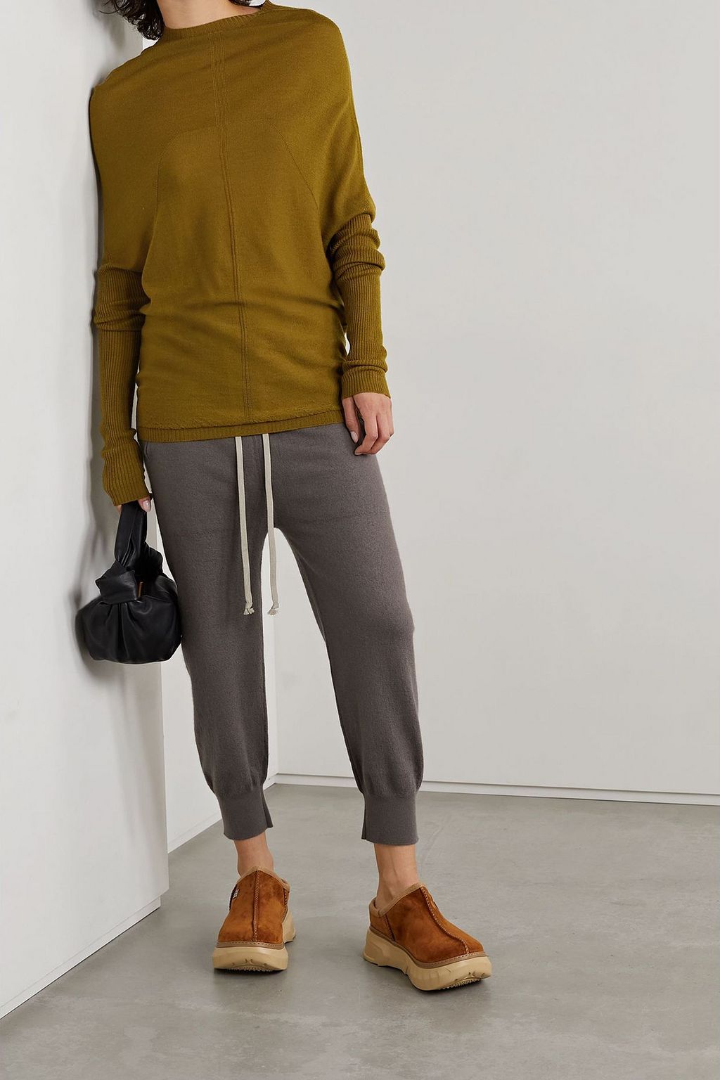 RICK OWENS Crater wool sweater