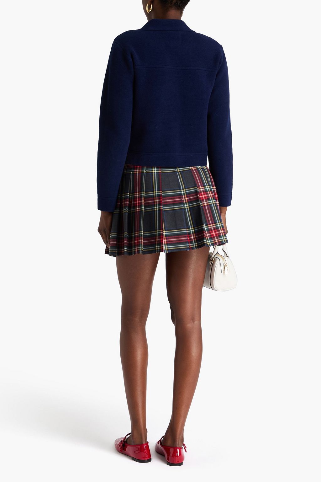 SANDRO Bouclé-knit jacket
