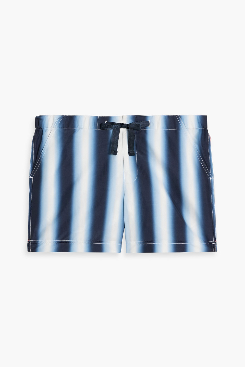 Setter short-length striped ripstop swim shorts