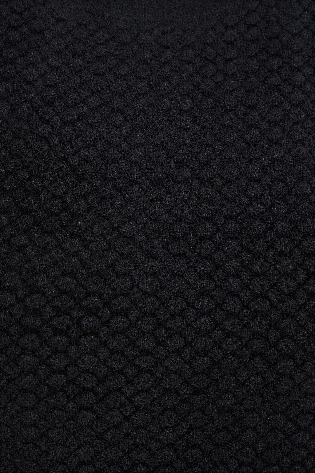 SANDRO Cable-knit wool and cashmere-blend sweater